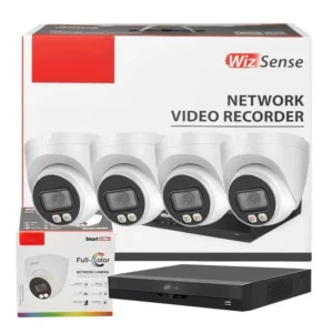 HIKVision DS-2CD3T87G2P-LSUS 4K POE Panoramic 180° IP Camera Support Strobe Light Audio Alarm Bullet ColorVu surveillance Camera