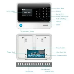 6X Mobile Phone Security Alarm Display Stand Smartphone Anti-Theft Alarm System Holder