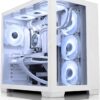 ADMI Gaming PC, Ryzen 5700X 4.6GHz, 360mm RGB Liquid Cooler, RTX 4060 Ti, 16GB 3200MHz, 1TB NVME, Windows 11