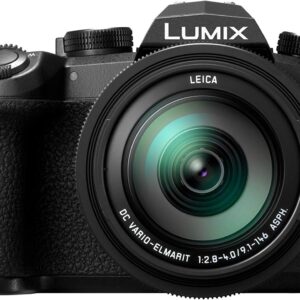 Panasonic Lumix DC-FZ1000 II - Bridge Camera 20.1 MP (1-inch Sensor, 12 fps, 16X Zoom, 25-400 mm F2.8-F4 Lens, 4K, WiFi, Bluetooth), Black