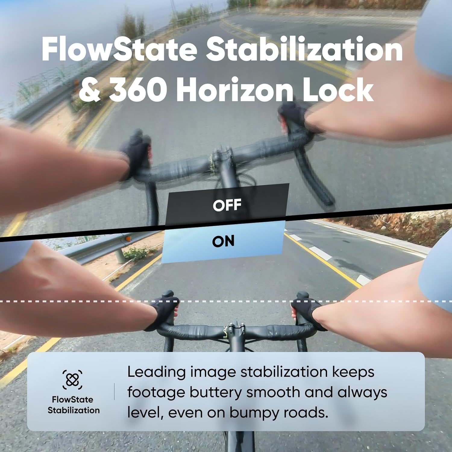 Insta360 X3 Bike Kit - Waterproof 360 Action Camera with 1/2" 48MP Sensors, 5.7K 360 Active HDR Video, 72MP 360 Photo, 4K Single-Lens, 60fps Me Mode, Stabilization, 2.29" Touchscreen, AI Editing - Image 3