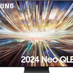 Samsung 75" QN800D Neo QLED 8K, NQ8 AI Gen2 Processor, Infinity One Design with One Connect Box, Dolby Atmos, Neo Quantum HDR 8K+