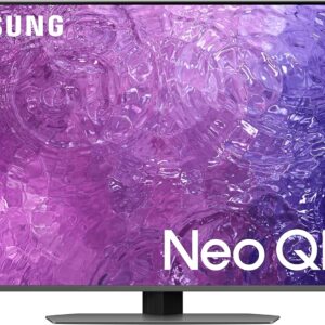 Samsung 85 Inch QN90C 4K Neo QLED HDR Smart TV (2023) - Quantum Matrix Technology & Alexa Built In, Dolby Atmos Object Tracking Sound Audio, Slim Design & Anti Reflection Screen, 100% Colour Volume